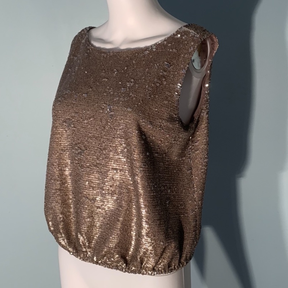 Rachel Zoe sequin top